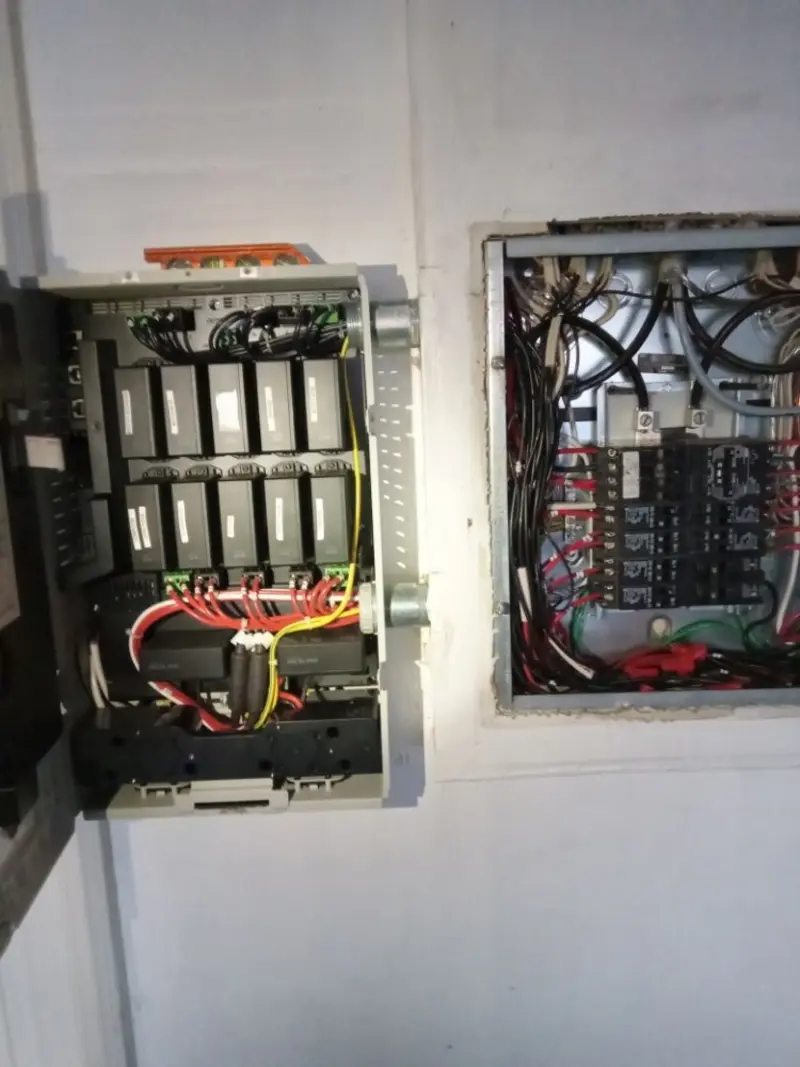 Electrical panel upgrade completed for Commercial Electrician Services in Waynesville